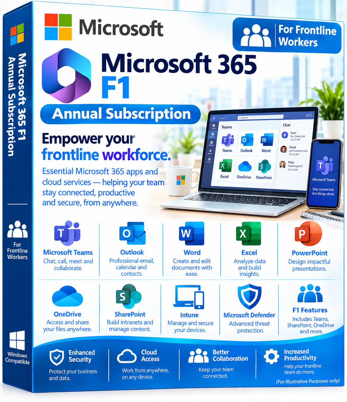 Microsoft 365 F1 Annual Subscription