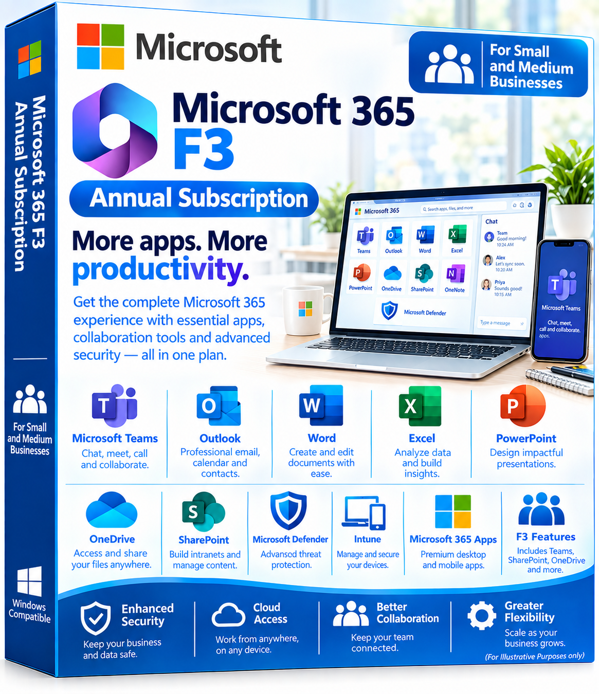 Microsoft 365 F3 Annual Subscription