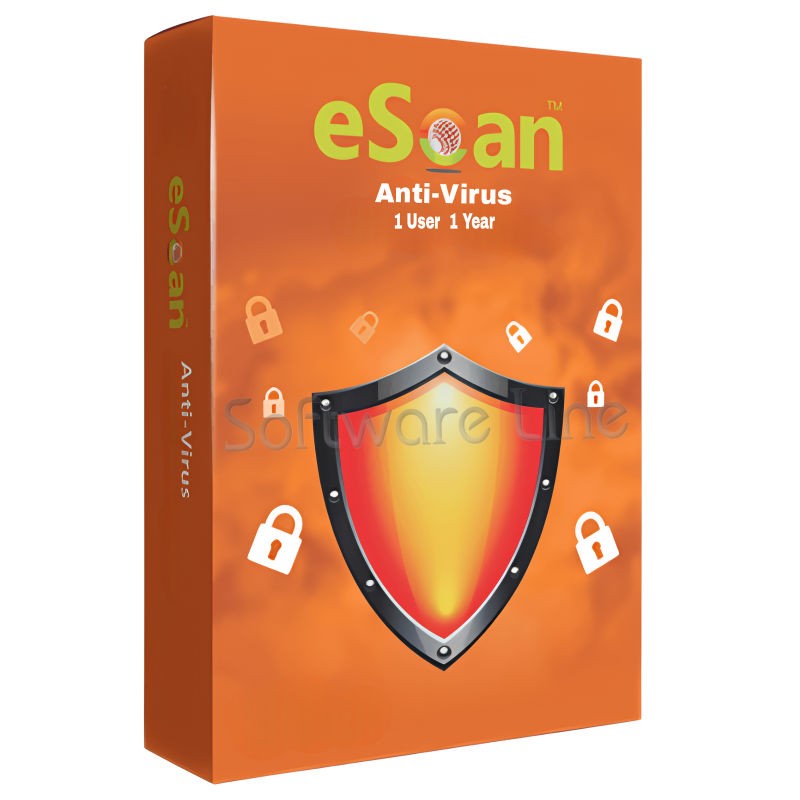 eScan Anti-Virus 1 User 1 Year Windows