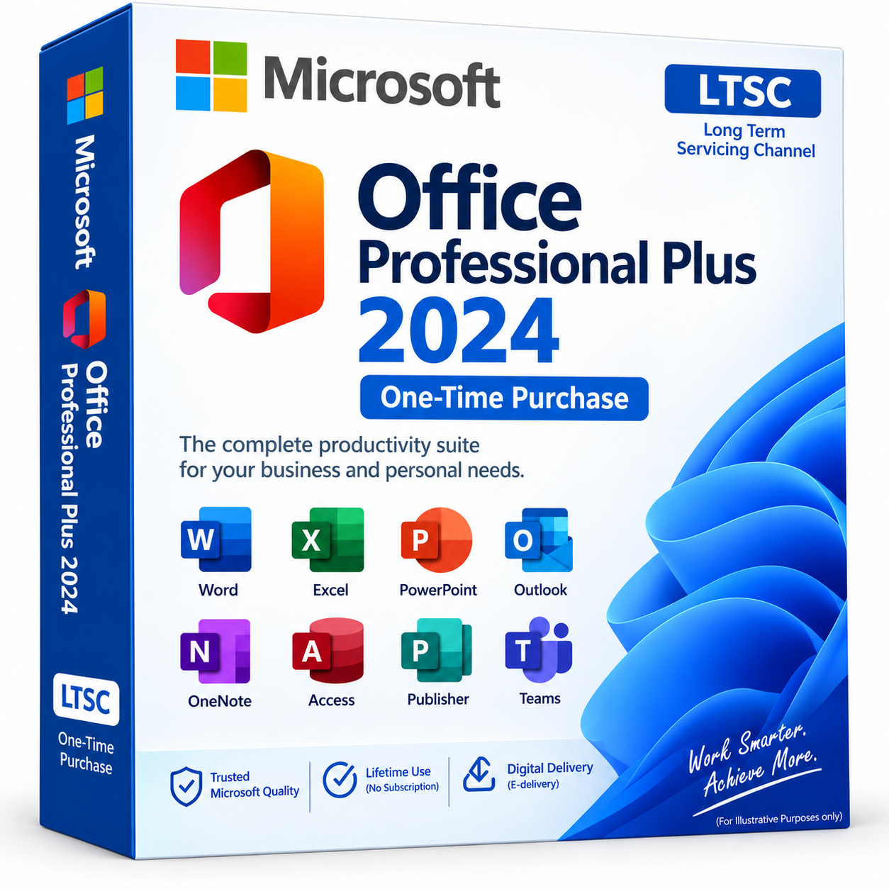Microsoft Office Professional Plus 2024 LTSC Windows (One-Time Purchase)