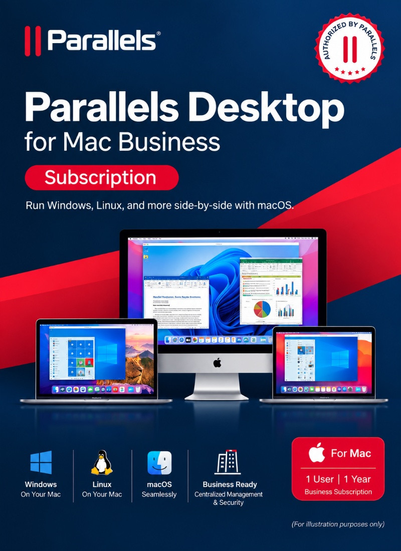 Parallels Desktop for Mac Business Subscription 1 User 1 Year