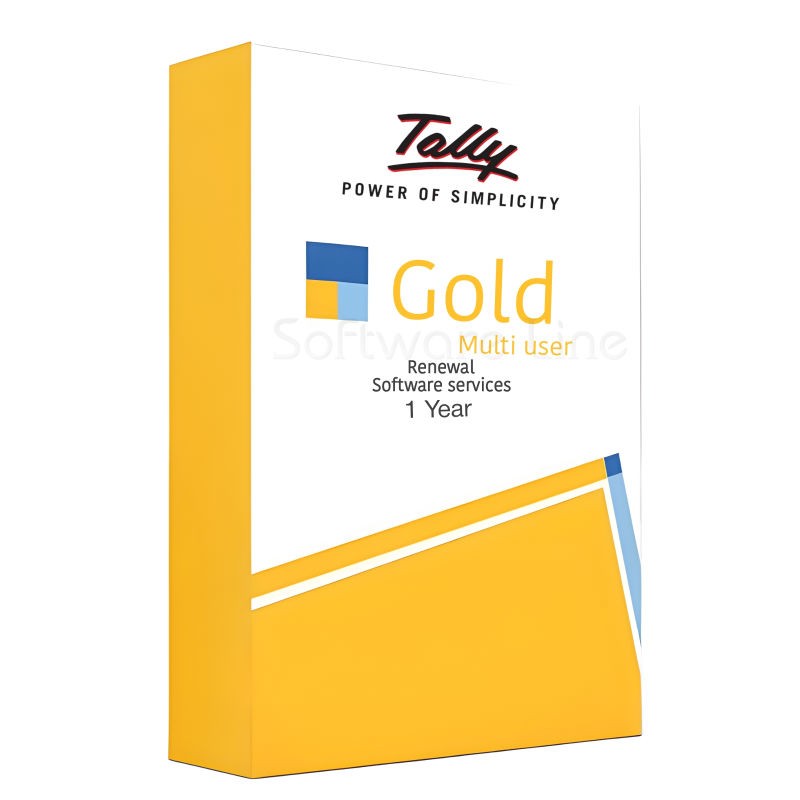Tally Software Services Gold Multi User Renewal for 1 Year