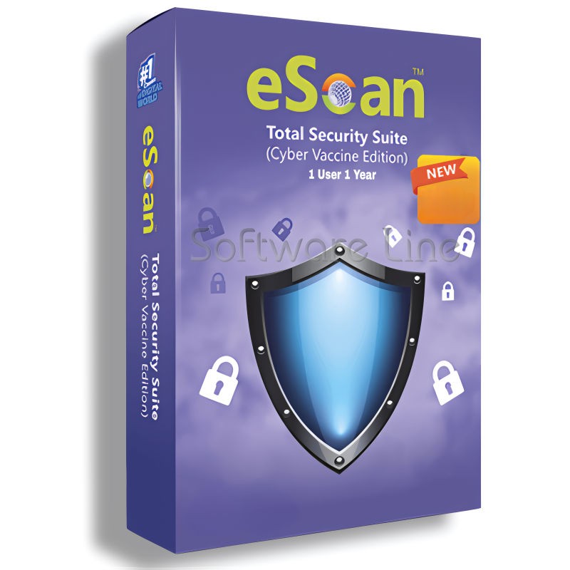 eScan Total Security Suite 1 User 1 Year Windows