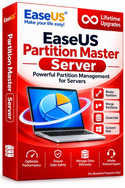 EaseUS Partition Master Server (Lifetime Upgrades)