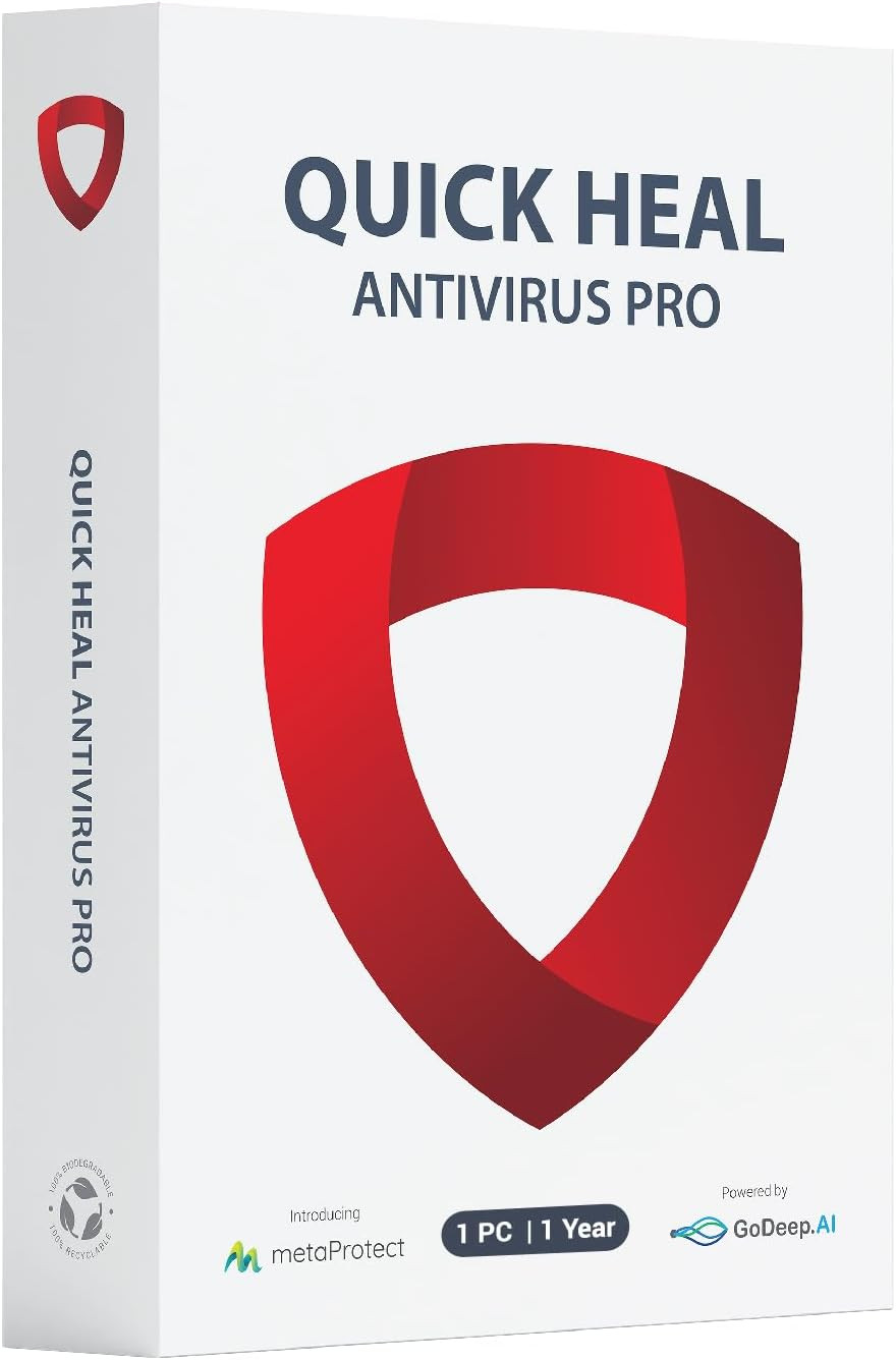 Quick Heal AntiVirus Pro 1 User 1 year