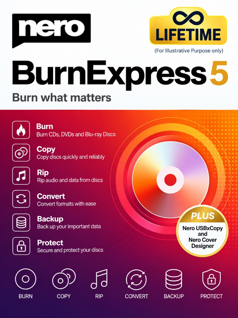 Nero Burn Express 5 Lifetime