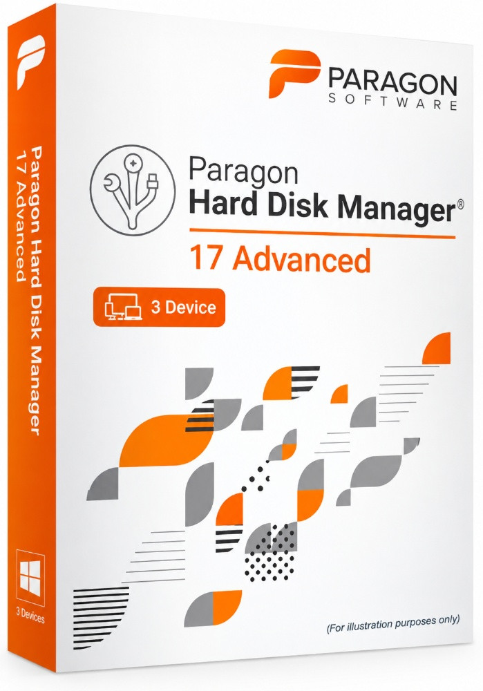 Paragon Hard Disk Manager 17 Advanced 3 Device