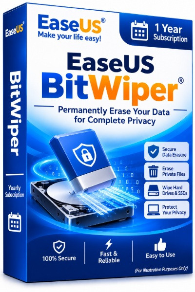 EaseUS BitWiper (Yearly Subscription)