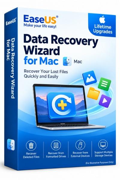 EaseUS Data Recovery Wizard for Mac (Lifetime Upgrades)