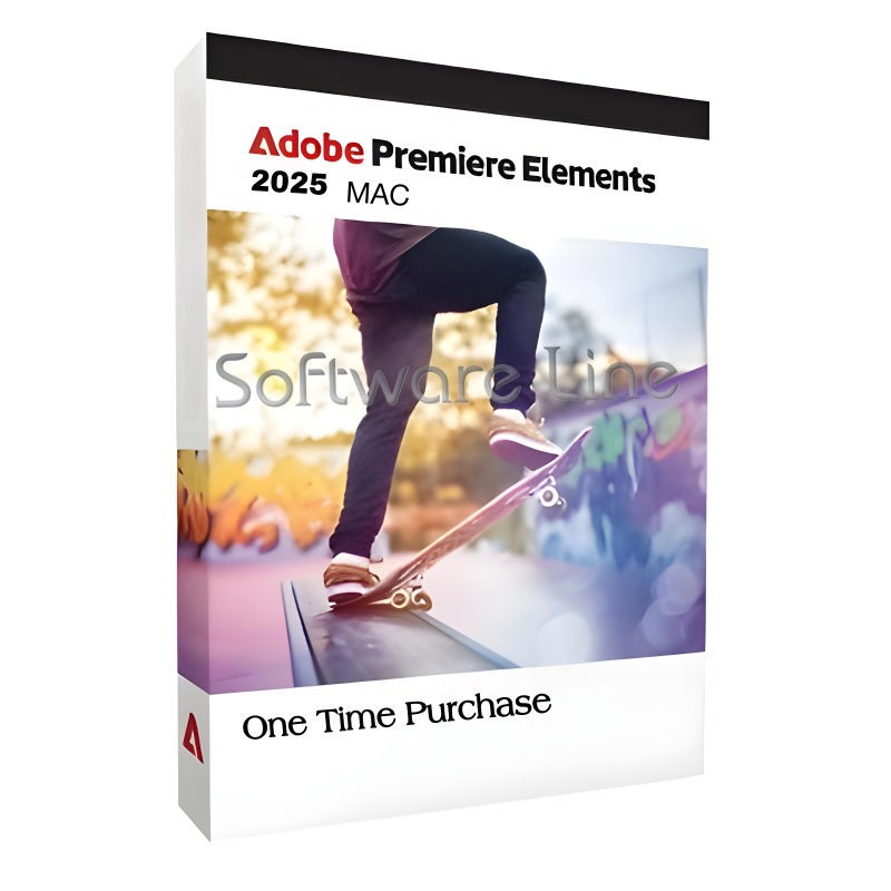 Adobe Premiere Elements 2025 MAC | One Time Purchase