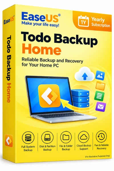 EaseUS Todo Backup Home (Yearly Subscription)