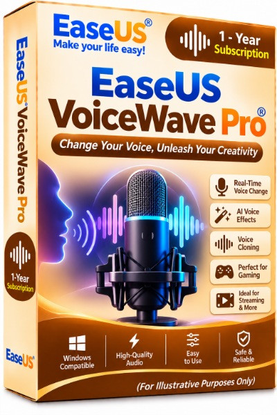 EaseUS VoiceWave Pro (Yearly Subscription)