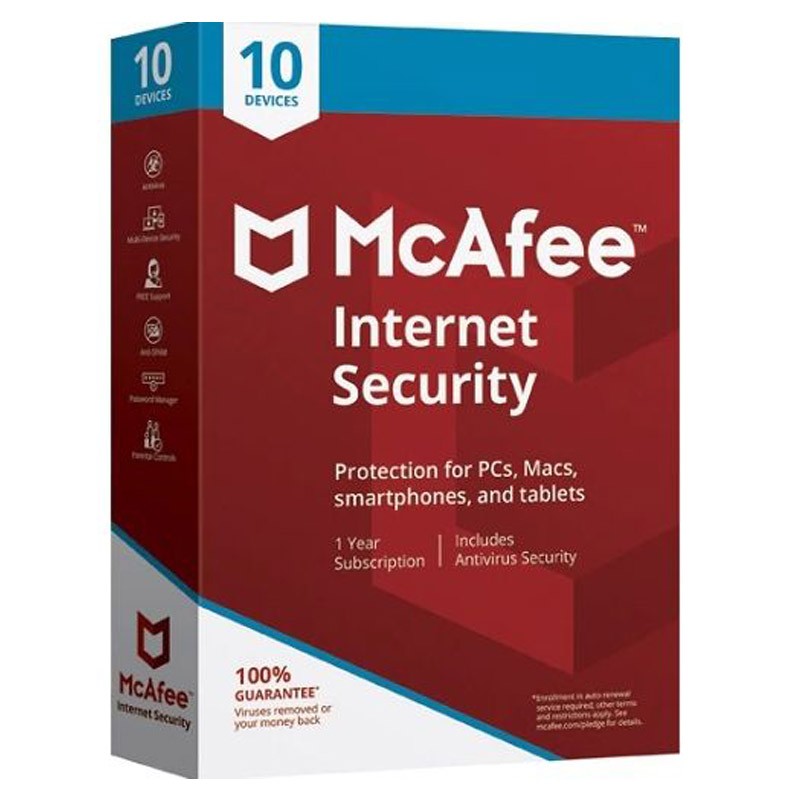McAfee Internet Security | 1 User | 1 Year