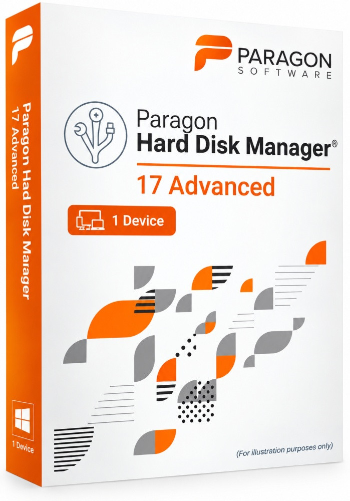 Paragon Hard Disk Manager 17 Advanced 1 Device