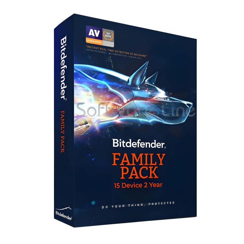 Bitdefender Family Pack 15 Device 2 Year