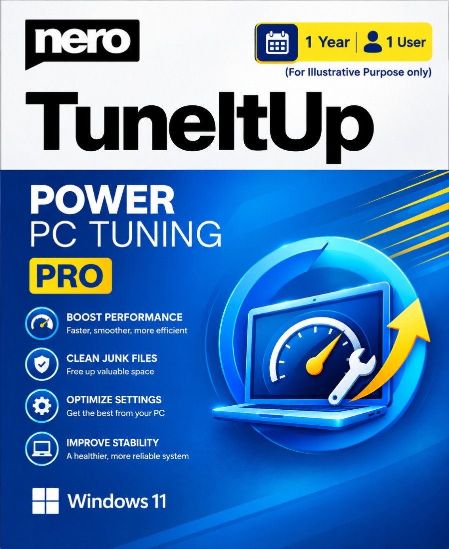 Nero TuneItUp PRO 1 Year 1 User