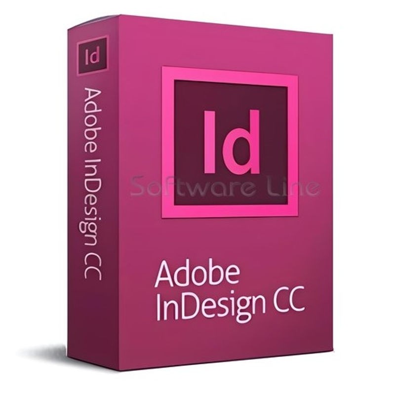 Adobe InDesign CC 1 User 1 Year