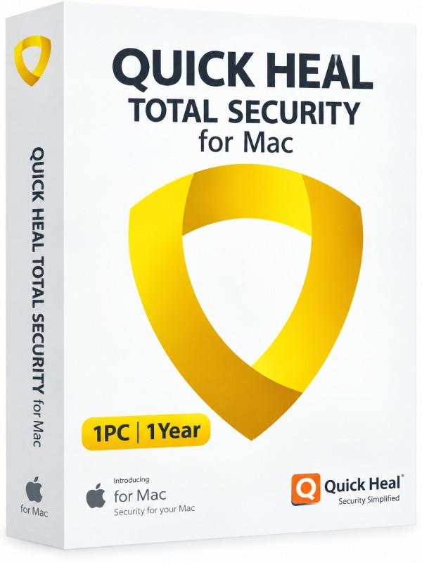 Quick Heal Total Security for Mac 1 User 1 Year
