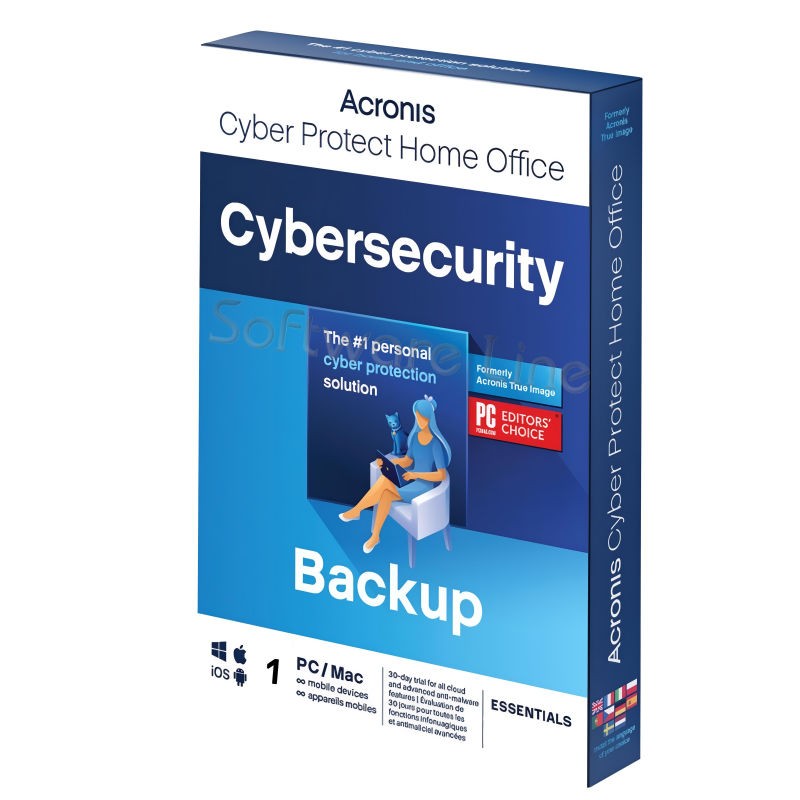 Acronis Cyber Protect Home Office Essentials 1 Year 1 User