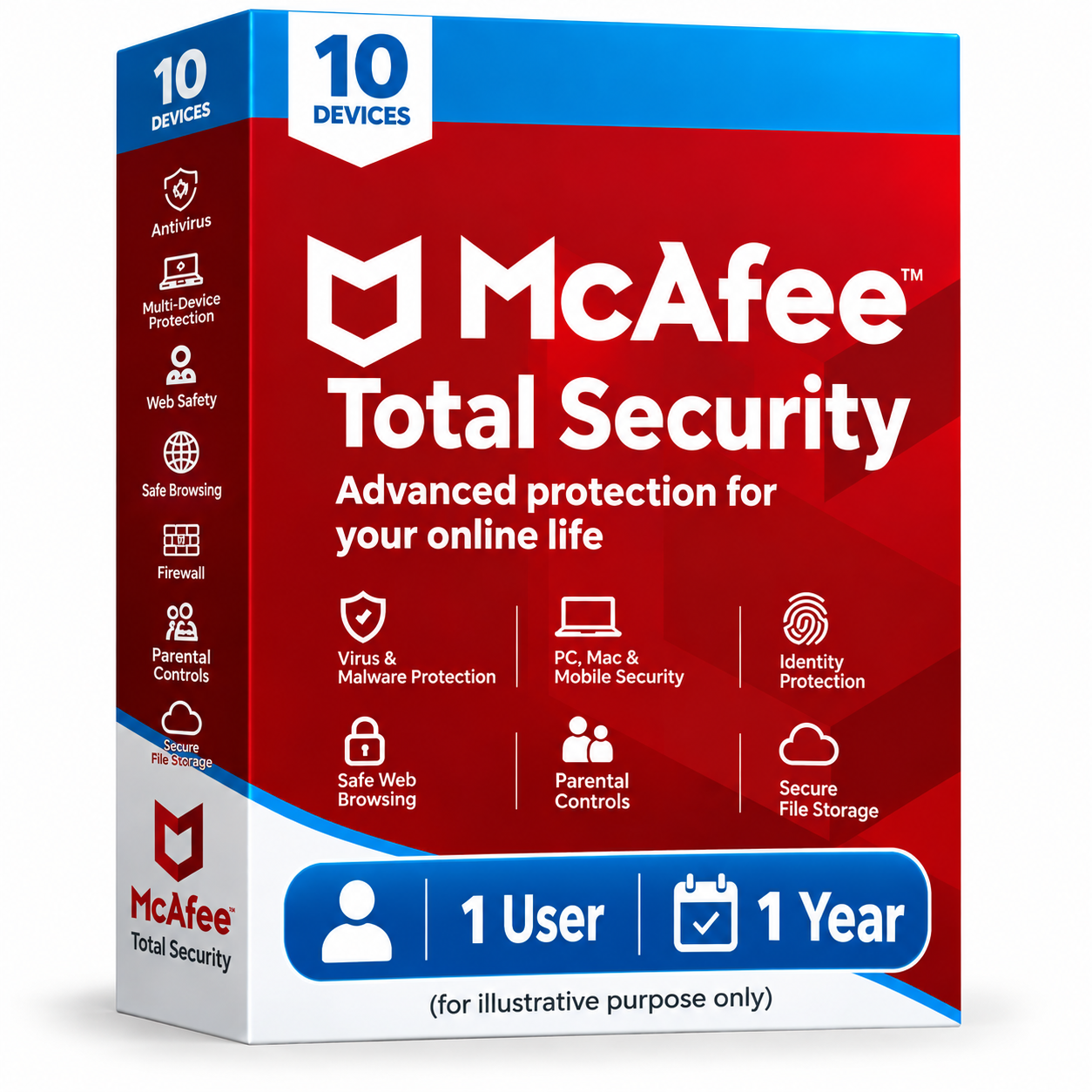 McAfee Total Security | 1 User | 1 Year