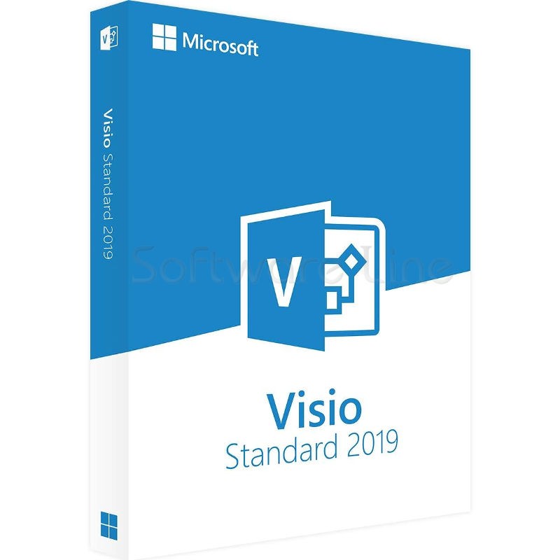 MS Visio Standard 2019 Windows (One-Time Purchase)