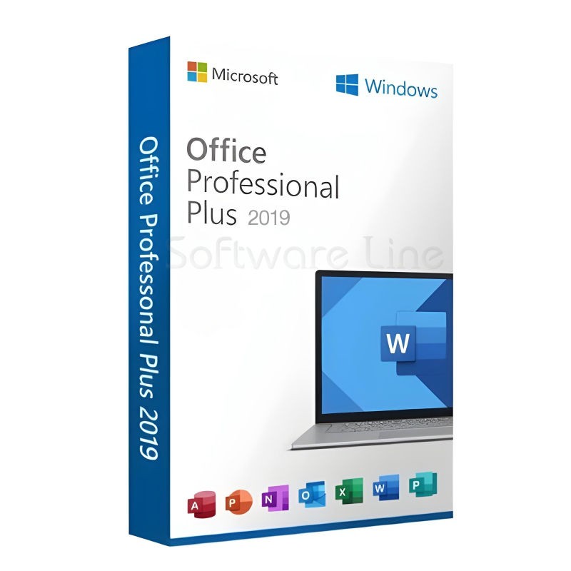 MS Office Professional 2019 Windows (One-Time Purchase)
