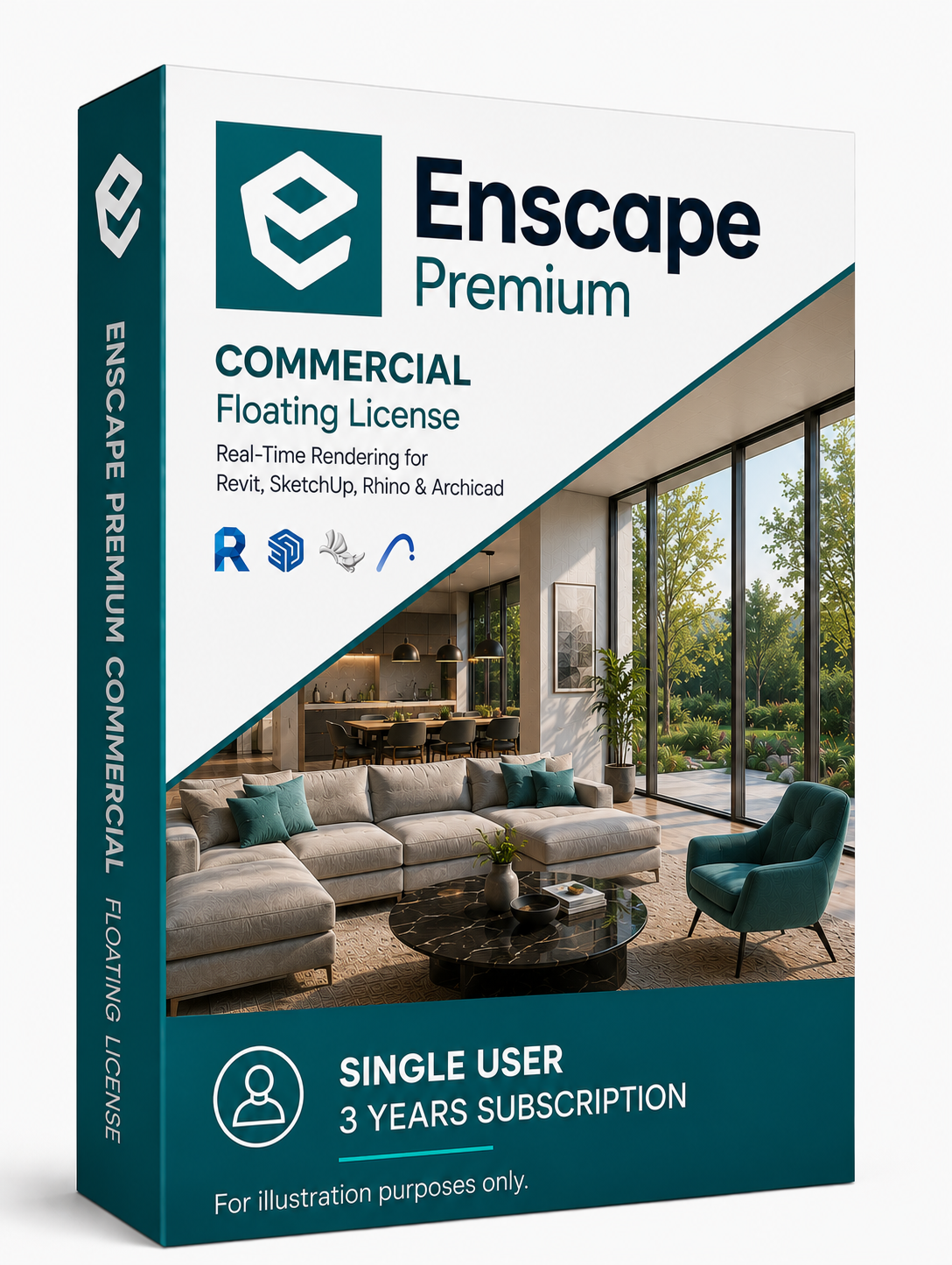 Enscape Premium Commercial Floating License Single User 3 Years Subscription