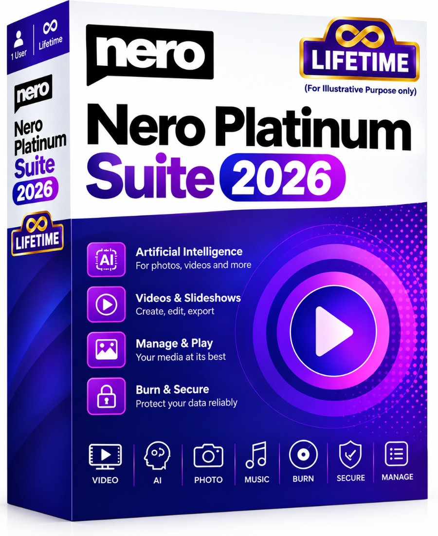 Nero Platinum Suite 2026 Lifetime