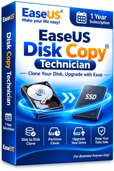 EaseUS Disk Copy Technician (1 - Year Subscription)