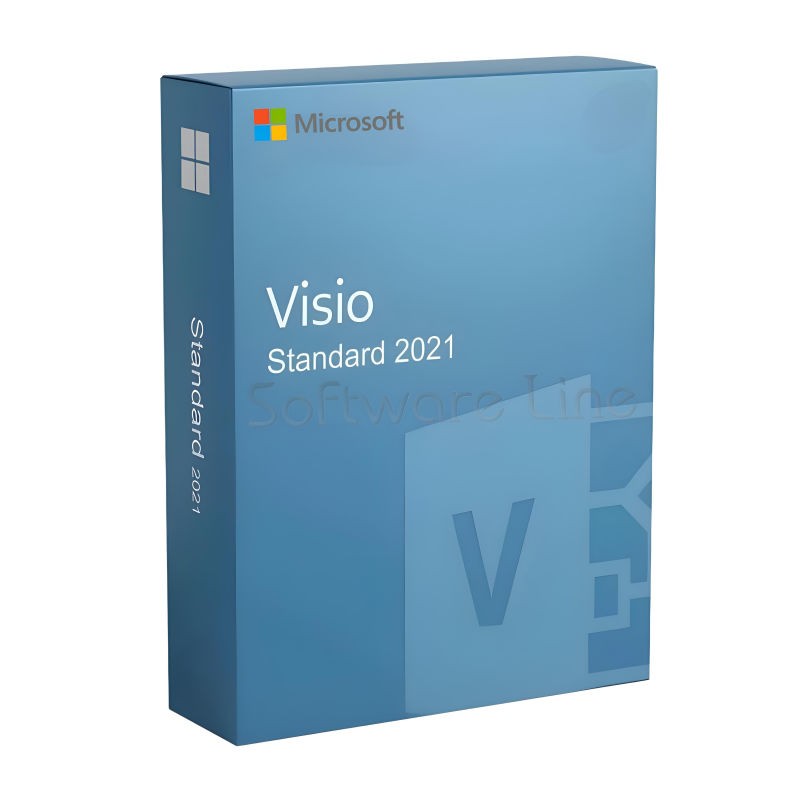MS Visio Standard 2021 Windows (One-Time Purchase)
