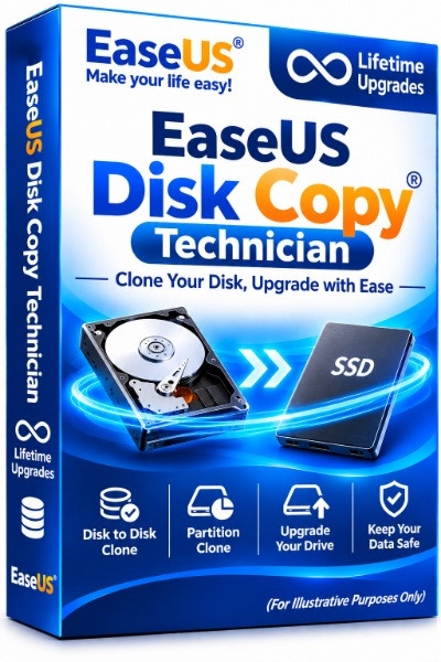 EaseUS Disk Copy Technician (Lifetime Upgrades)