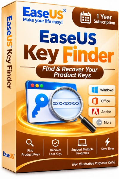 EaseUS Key Finder (Yearly Subscription)