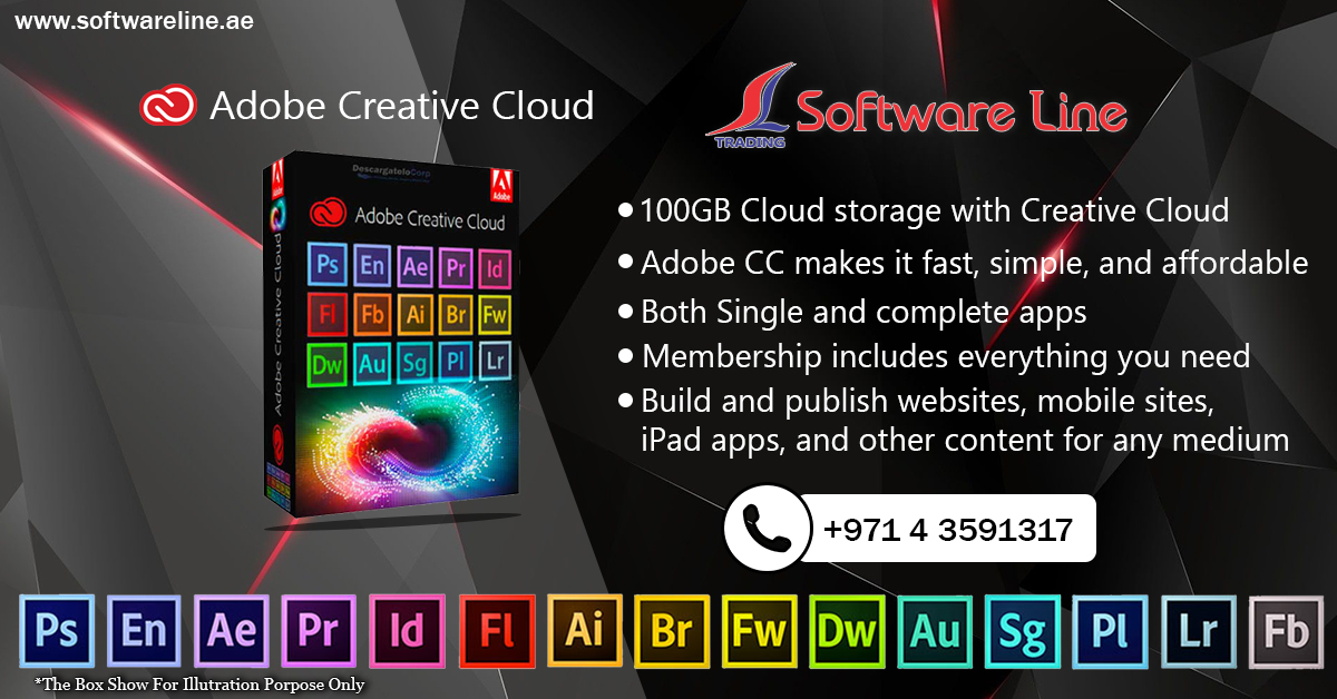 Adobe Creative Cloud Software Store Dubai Software Line Trading Solution For All It Needs